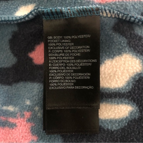 the North Face TKA Glacier Pullover Hoodie in Mallard Blue Abstract Ikat Print M - Picture 11 of 11